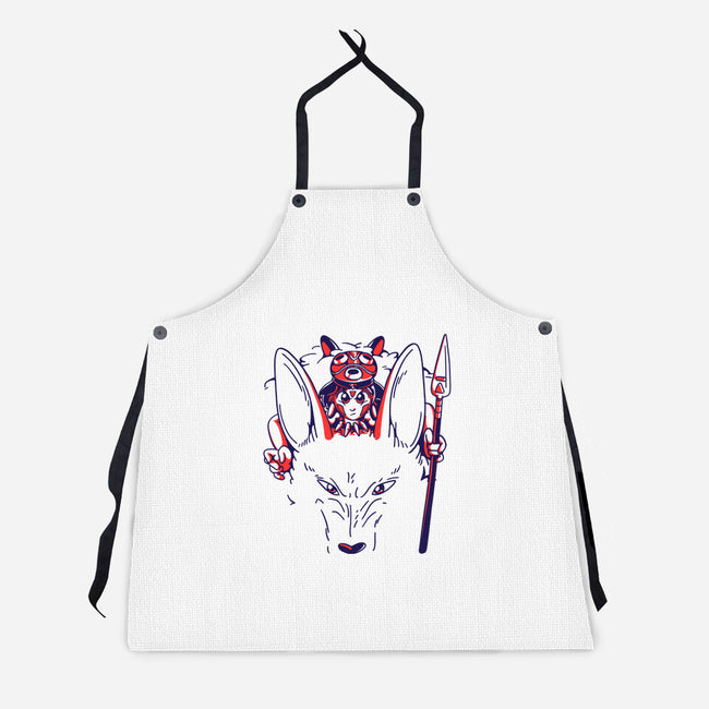 Protected By Wolves-unisex kitchen apron-estudiofitas