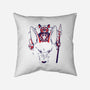 Protected By Wolves-none removable cover throw pillow-estudiofitas