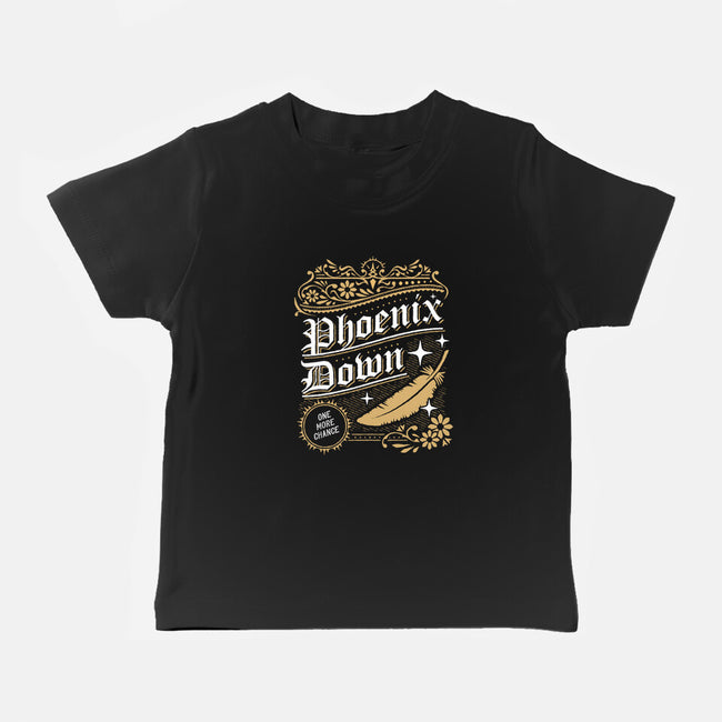 Phoenix Down-baby basic tee-Sergester