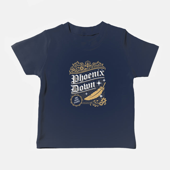 Phoenix Down-baby basic tee-Sergester