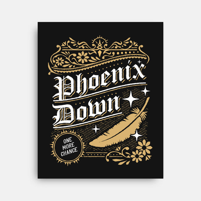 Phoenix Down-none stretched canvas-Sergester
