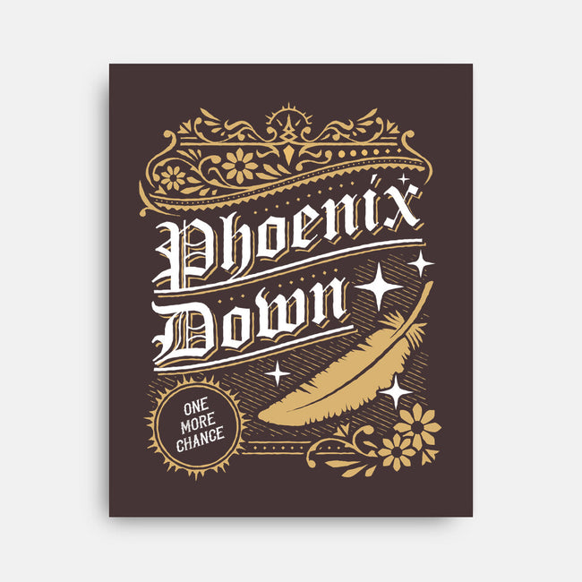 Phoenix Down-none stretched canvas-Sergester