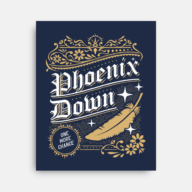 Phoenix Down-none stretched canvas-Sergester