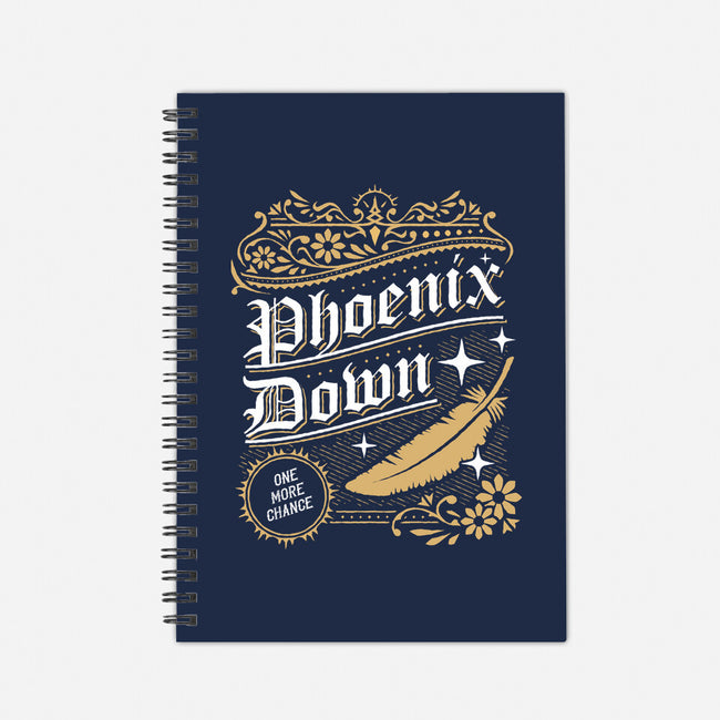 Phoenix Down-none dot grid notebook-Sergester