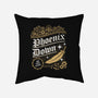 Phoenix Down-none removable cover w insert throw pillow-Sergester
