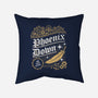 Phoenix Down-none removable cover w insert throw pillow-Sergester