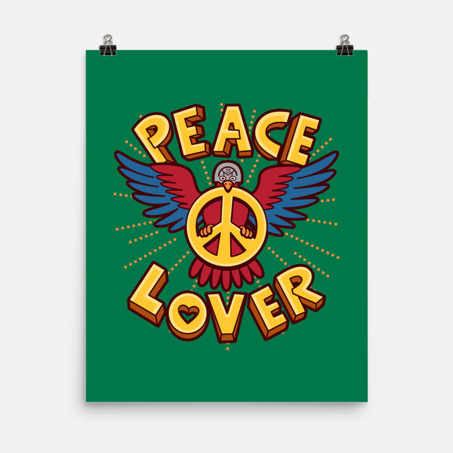 Peace Lover-none matte poster-Boggs Nicolas
