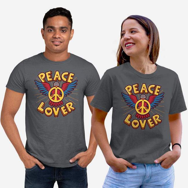 Peace Lover-unisex basic tee-Boggs Nicolas
