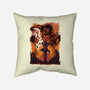 Eren X Attack Titan-none removable cover w insert throw pillow-alanside