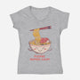 Ramen Calm-womens v-neck tee-vp021