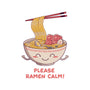 Ramen Calm-womens v-neck tee-vp021
