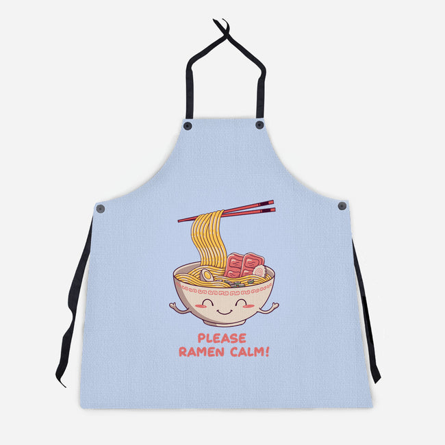 Ramen Calm-unisex kitchen apron-vp021