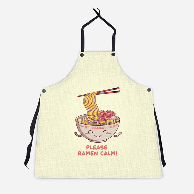 Ramen Calm-unisex kitchen apron-vp021