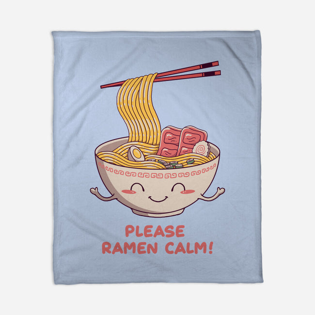 Ramen Calm-none fleece blanket-vp021
