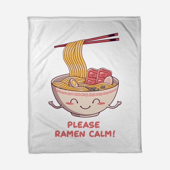 Ramen Calm-none fleece blanket-vp021