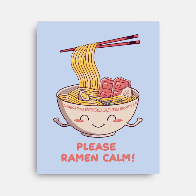 Ramen Calm-none stretched canvas-vp021