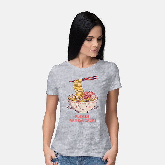 Ramen Calm-womens basic tee-vp021