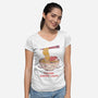 Ramen Calm-womens v-neck tee-vp021