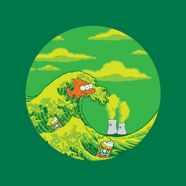 The Great Wave Off Springfield-none removable cover w insert throw pillow-dalethesk8er