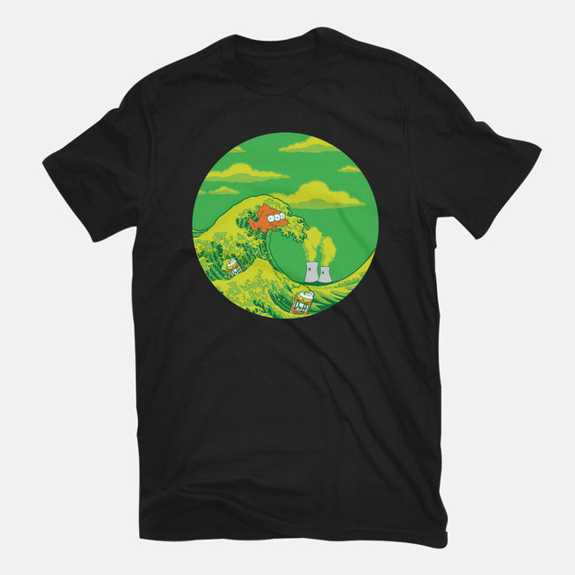 The Great Wave Off Springfield-youth basic tee-dalethesk8er