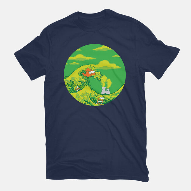The Great Wave Off Springfield-womens basic tee-dalethesk8er