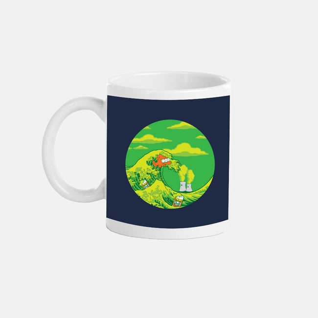 The Great Wave Off Springfield-none glossy mug-dalethesk8er