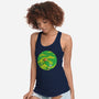 The Great Wave Off Springfield-womens racerback tank-dalethesk8er