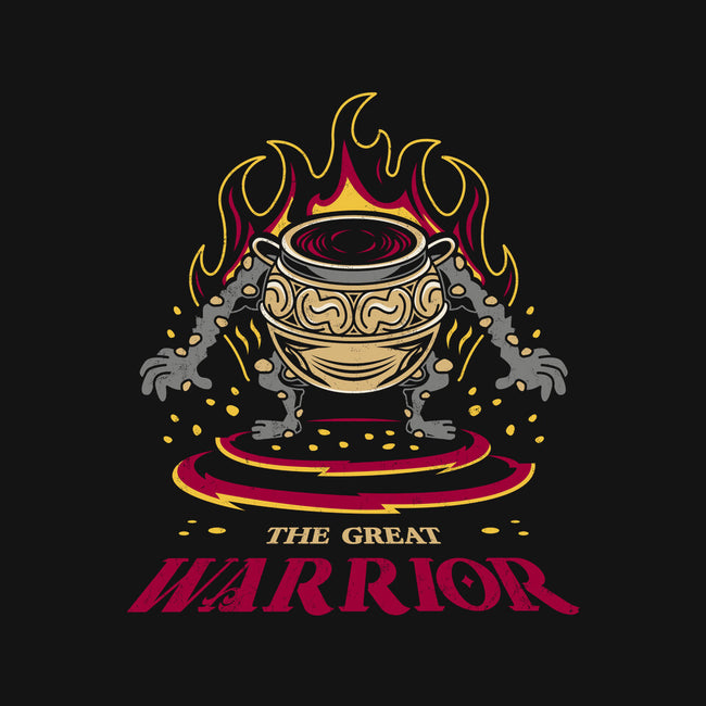 The Great Jar Warrior-none stretched canvas-Logozaste