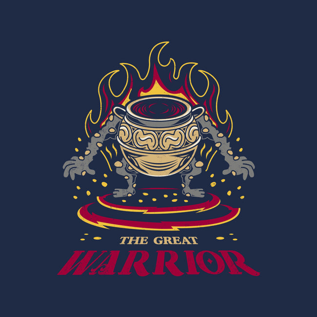 The Great Jar Warrior-none beach towel-Logozaste