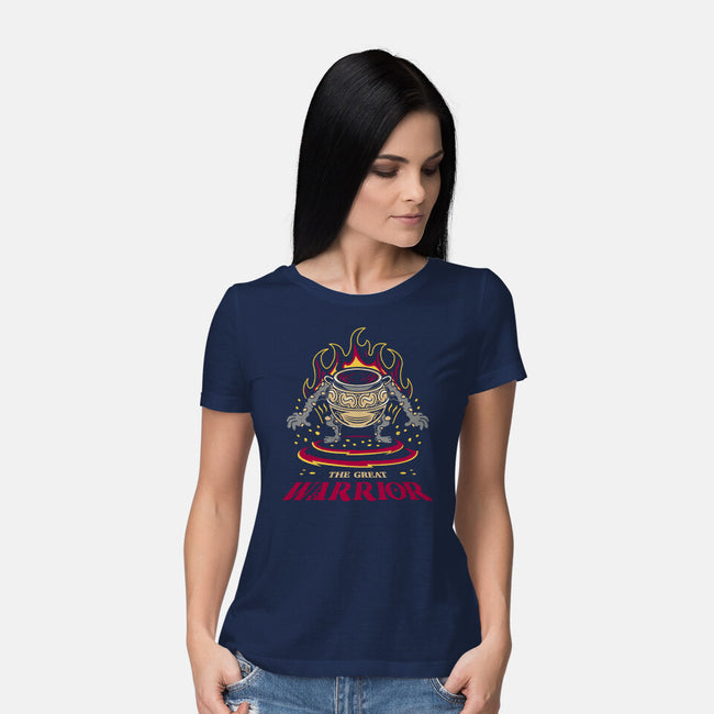 The Great Jar Warrior-womens basic tee-Logozaste