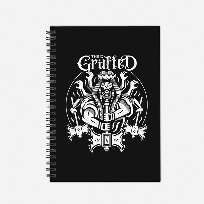 The Grafted-none dot grid notebook-Logozaste