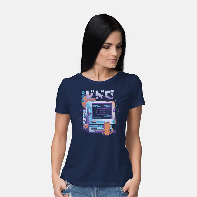 Insert Disk-womens basic tee-eduely