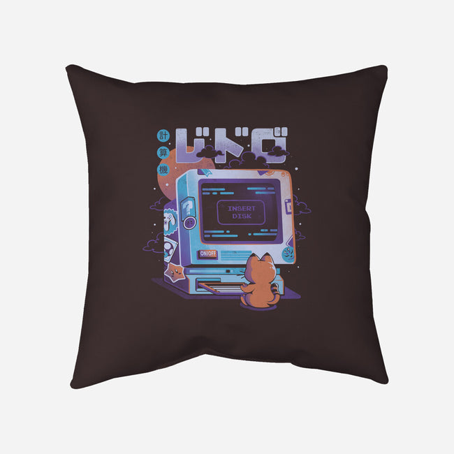 Insert Disk-none removable cover w insert throw pillow-eduely