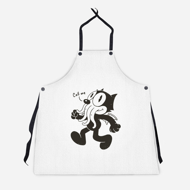 Cthulhu The Cat-unisex kitchen apron-vp021