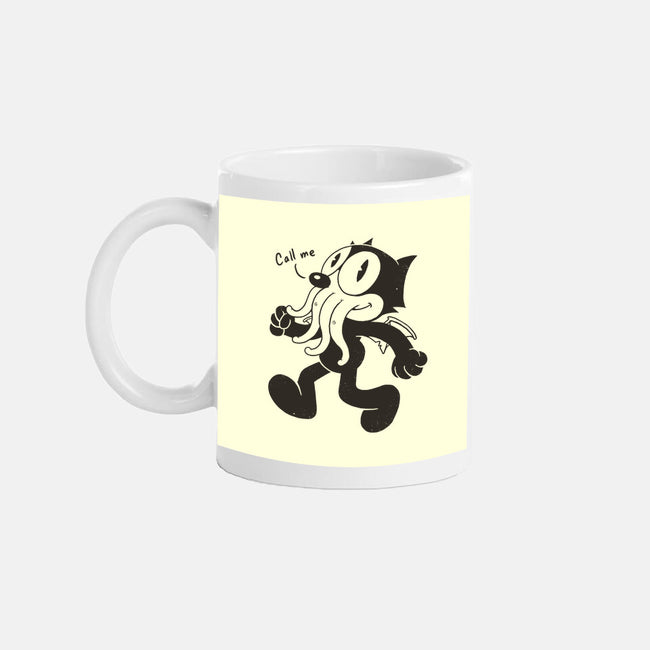 Cthulhu The Cat-none glossy mug-vp021