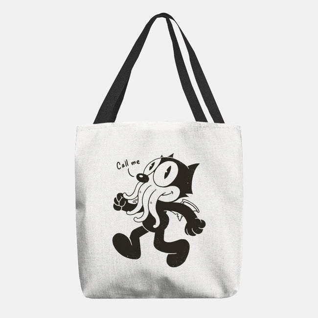 Cthulhu The Cat-none basic tote-vp021