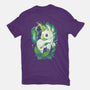 Leaf Unicorn-womens basic tee-Vallina84