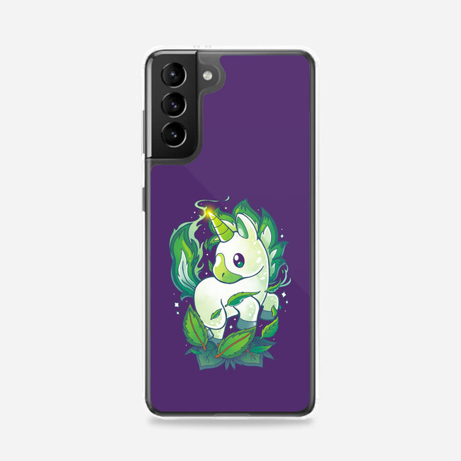 Leaf Unicorn-samsung snap phone case-Vallina84