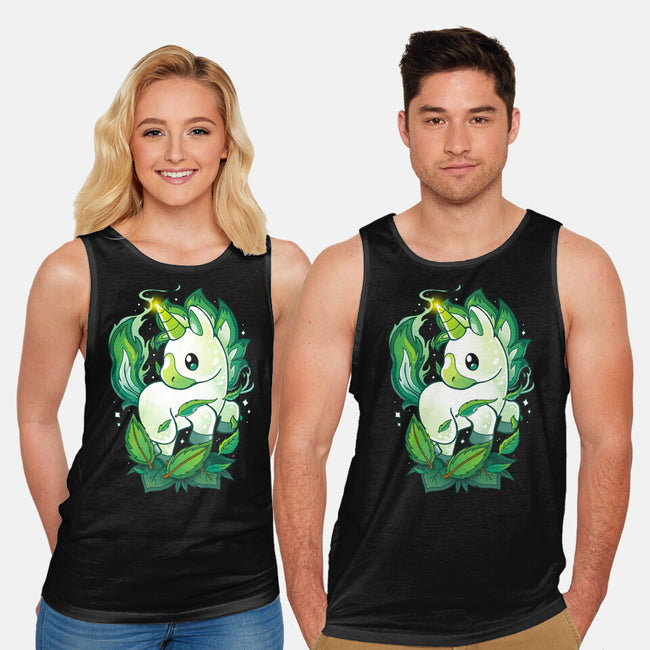 Leaf Unicorn-unisex basic tank-Vallina84