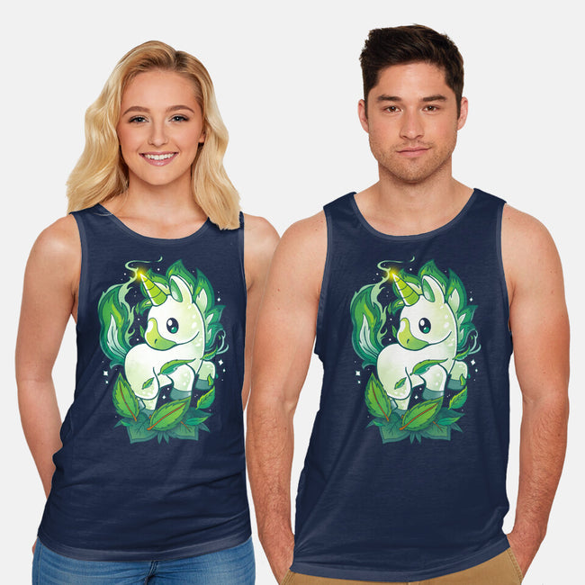 Leaf Unicorn-unisex basic tank-Vallina84