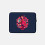 Cherry Makoto Samurai-none zippered laptop sleeve-Bruno Mota