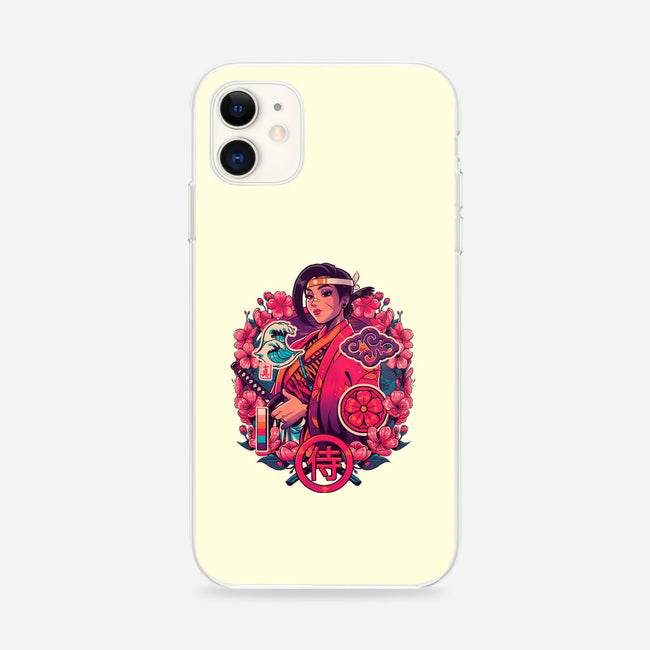 Cherry Makoto Samurai-iphone snap phone case-Bruno Mota