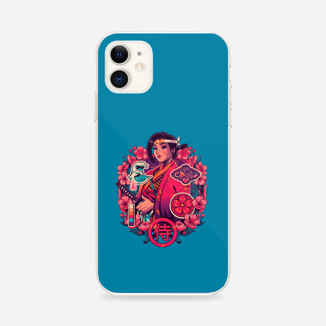 Cherry Makoto Samurai-iphone snap phone case-Bruno Mota