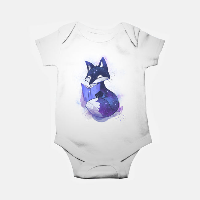 Galaxy Fox-baby basic onesie-ricolaa