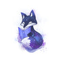 Galaxy Fox-womens fitted tee-ricolaa