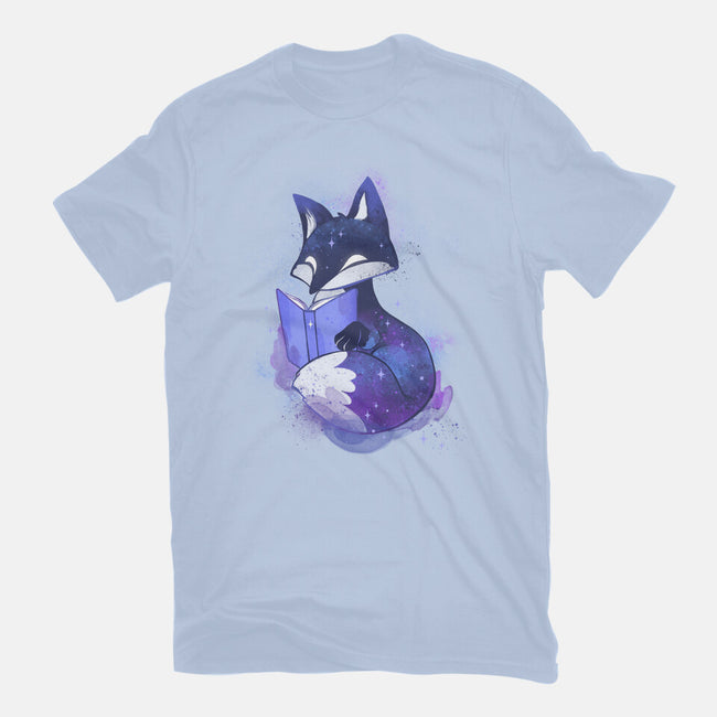 Galaxy Fox-womens fitted tee-ricolaa