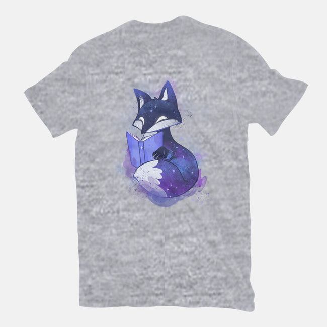 Galaxy Fox-womens fitted tee-ricolaa
