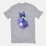 Galaxy Fox-womens fitted tee-ricolaa