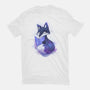 Galaxy Fox-womens fitted tee-ricolaa