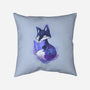 Galaxy Fox-none removable cover w insert throw pillow-ricolaa